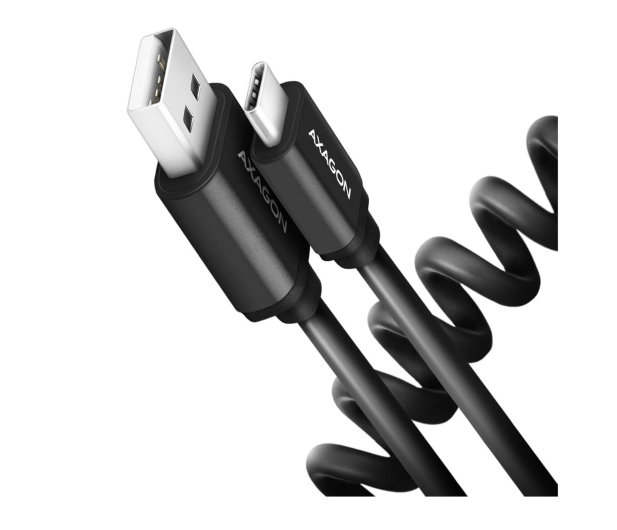 Axagon Kabel BUCM-AM10TB TWISTER USB-C - USB-A 0.6 m - 1485425 - zdjęcie